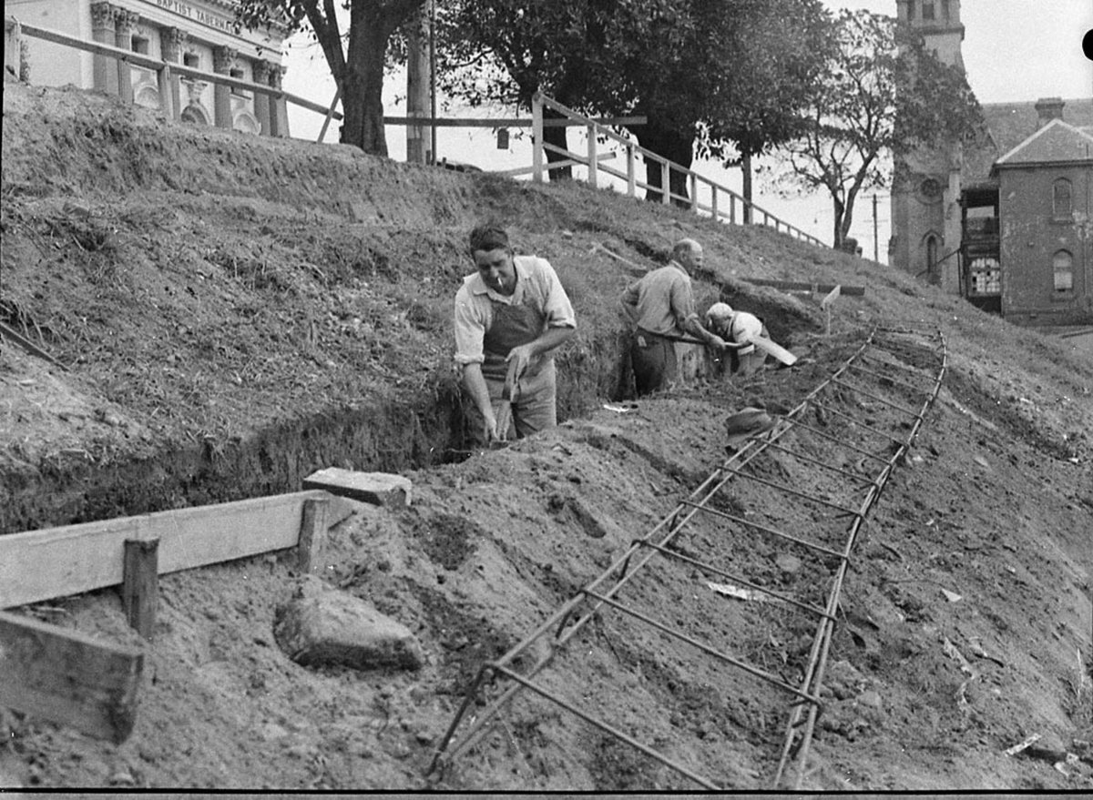 Steps to Cultural Centre (1957)