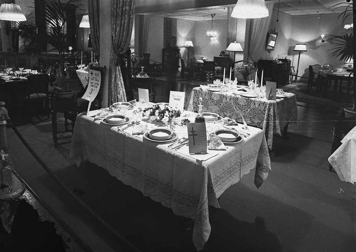 Table setting exhibition (1941)