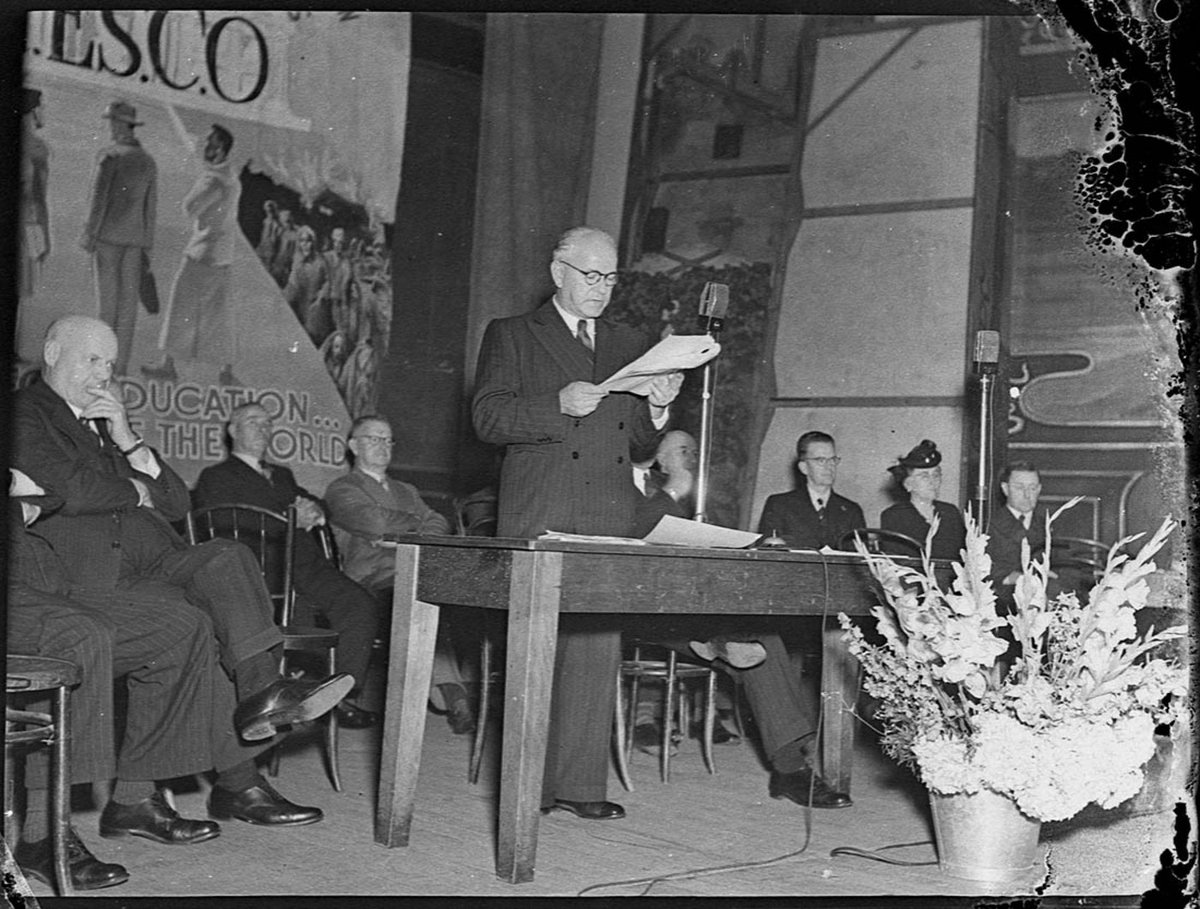 Teachers Federation Conference Conservatorium, Sydney city centre (1947)