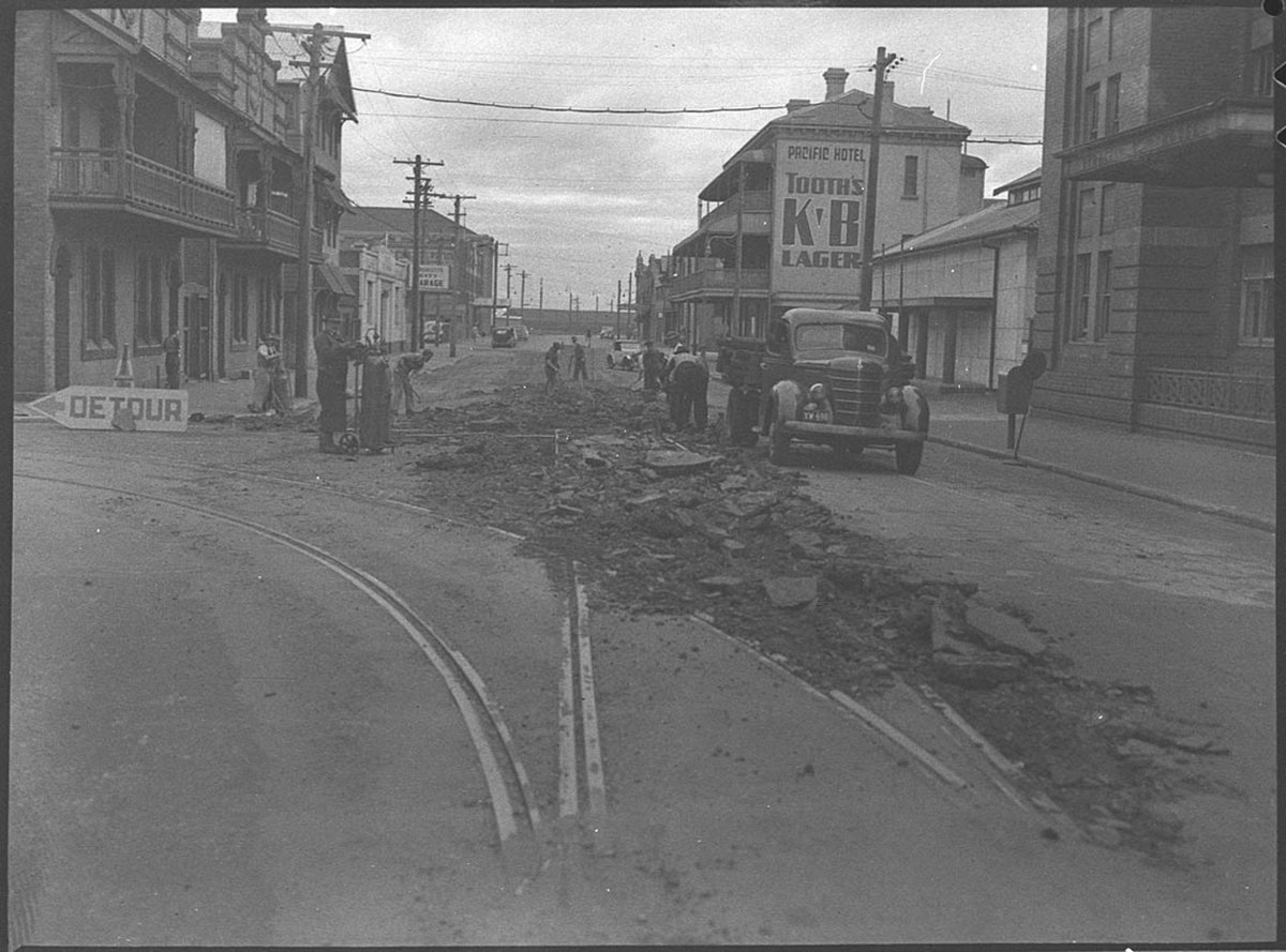 Telford Street repairs (1952?)