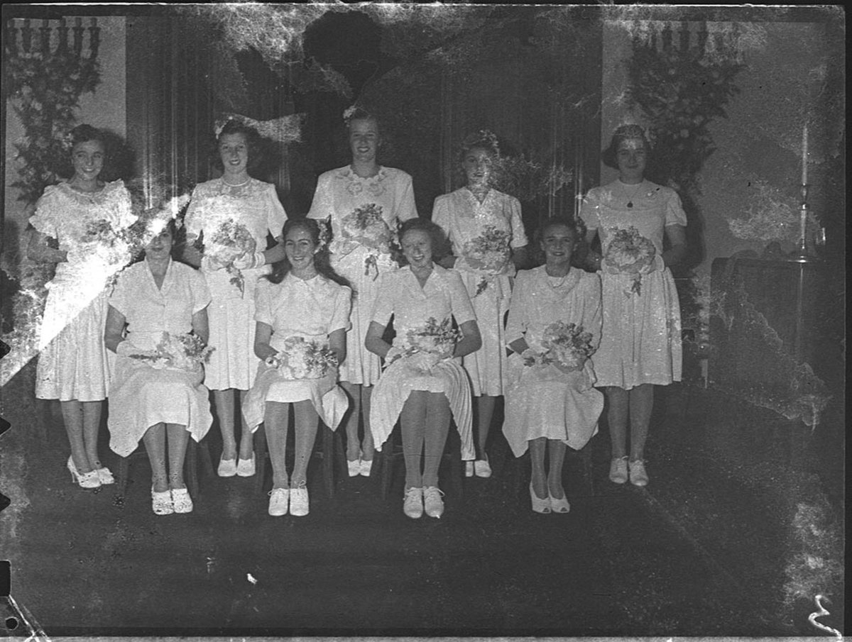 Temple Emanuel confirmation group (1946)