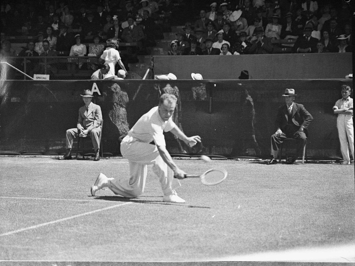 Tennis White City, Rushcutters Bay (1937)