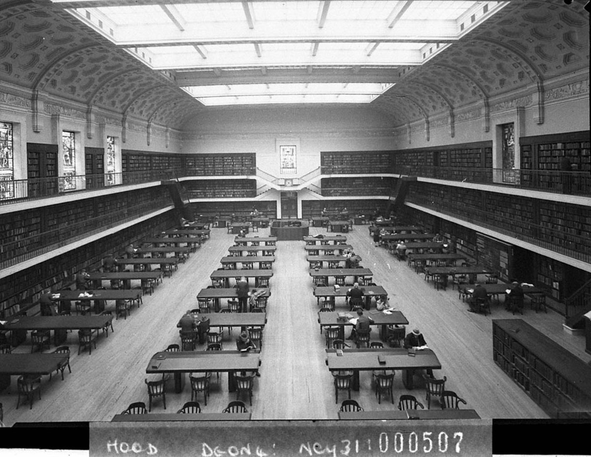 The Reading Room Public Library of NSW (1942)