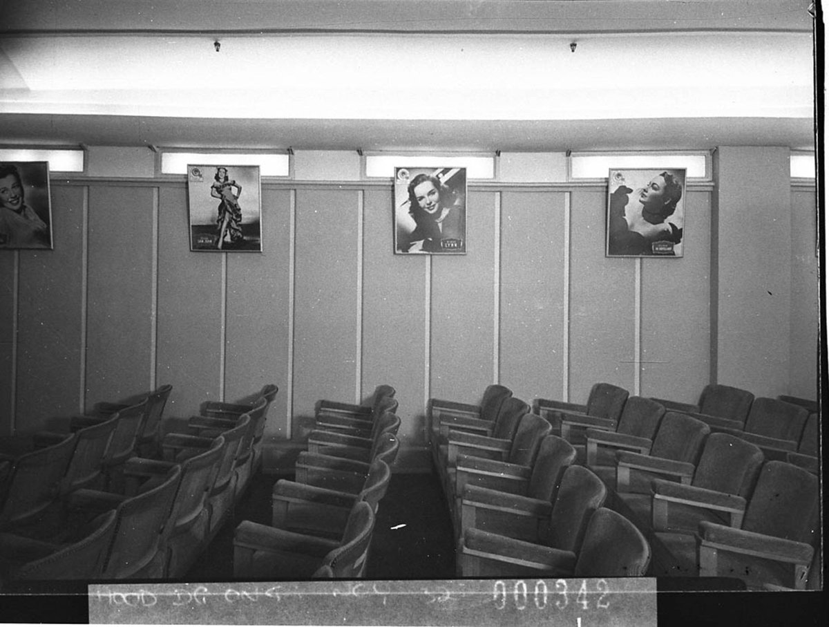 The theatrette, Sydney (1945)