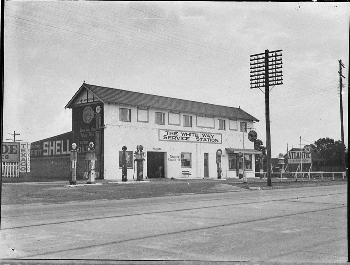 The White Way Service Station (1930s)