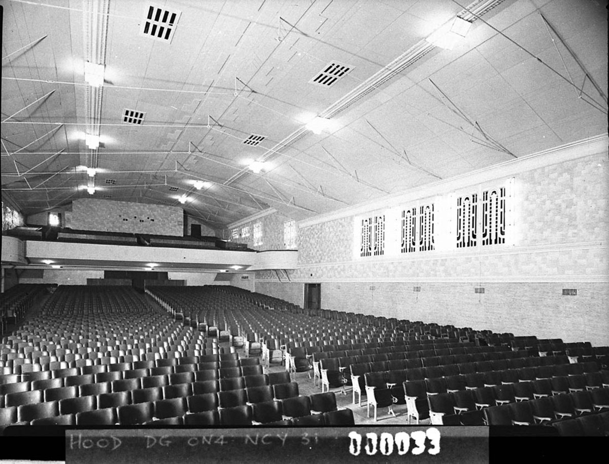 The whole of the auditorium from the stage Arcadia Theatre Lidcombe (1940)