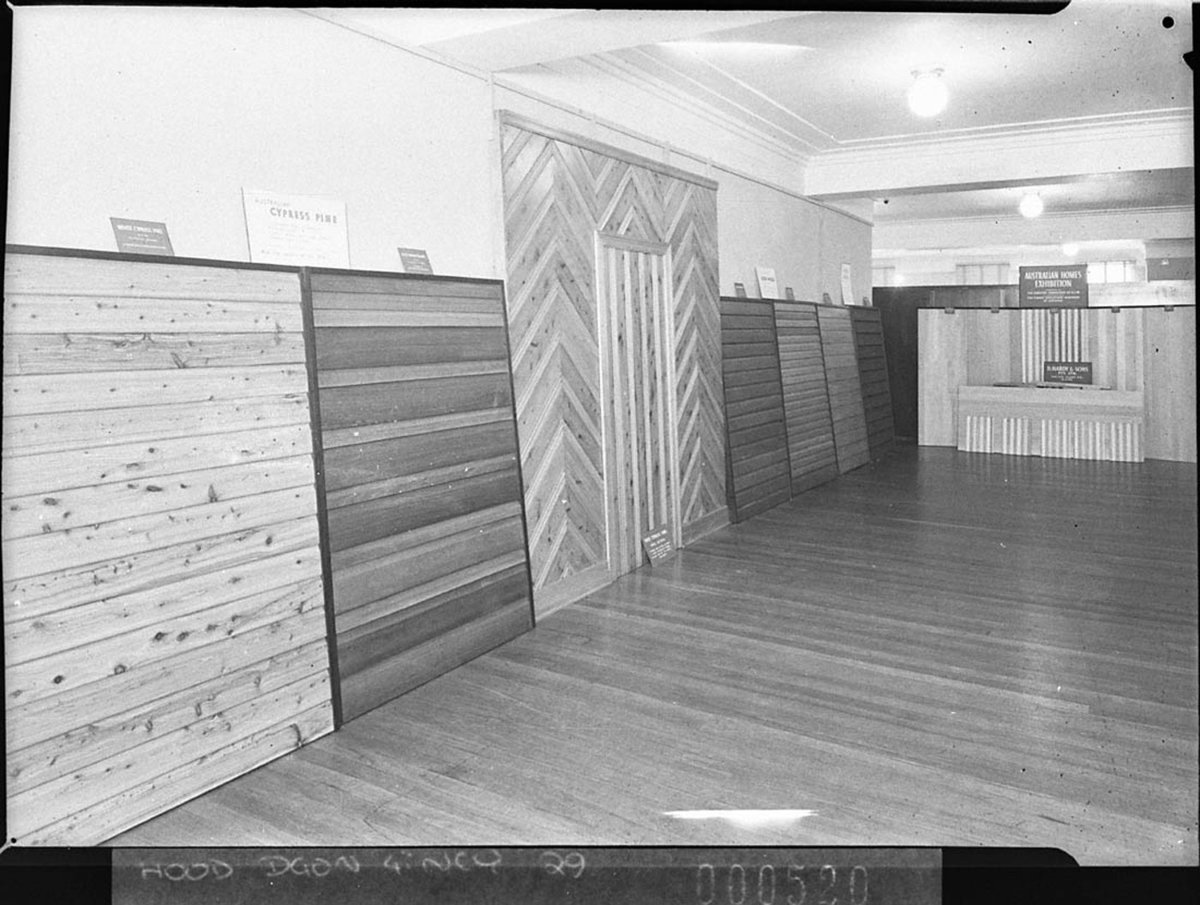 Timber Association Exhibition David Jones, Sydney city centre (1938)