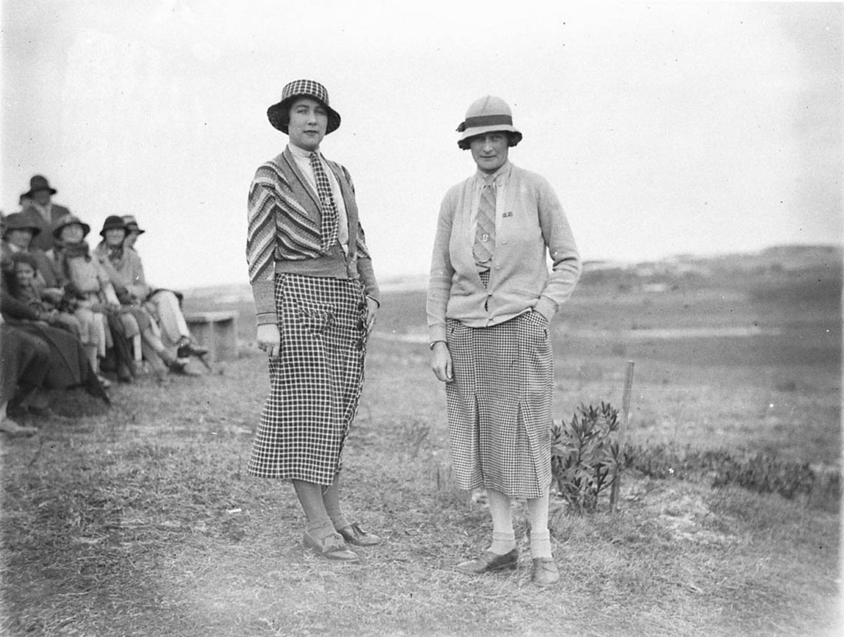 Two unidentified women players (1925–57)