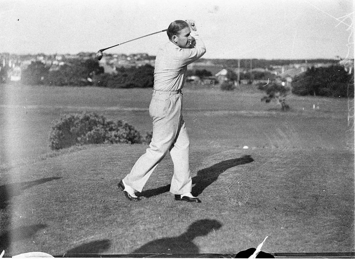 Unidentified golfer (1934)