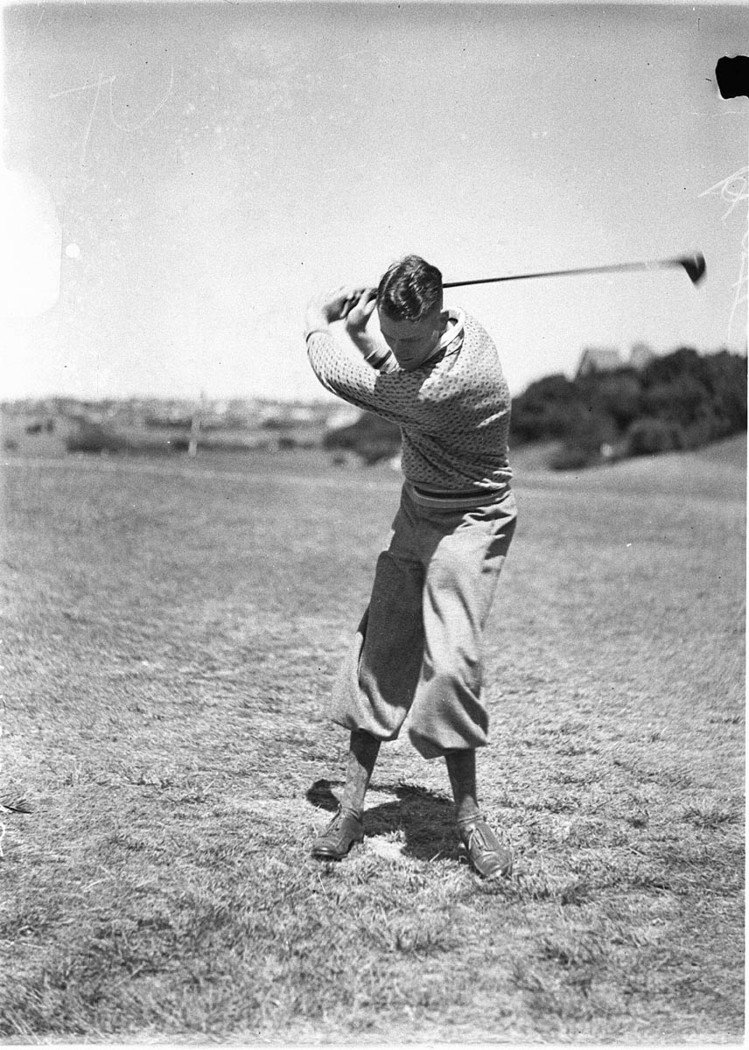 Unidentified golfer (1934)
