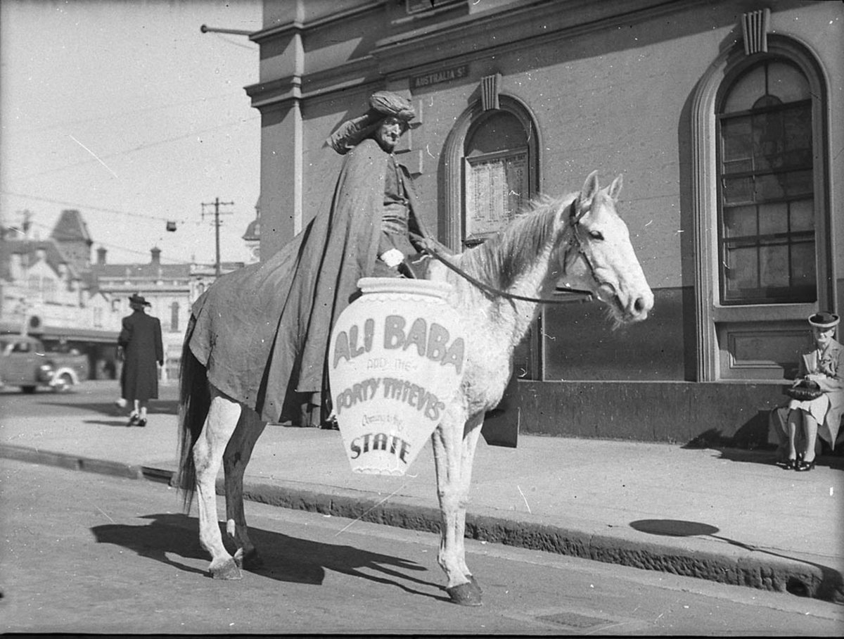 Unidentified image from group described in Hood register as Associated Press negatives some Union Theatres Capitol military Newspaper News (1944)
