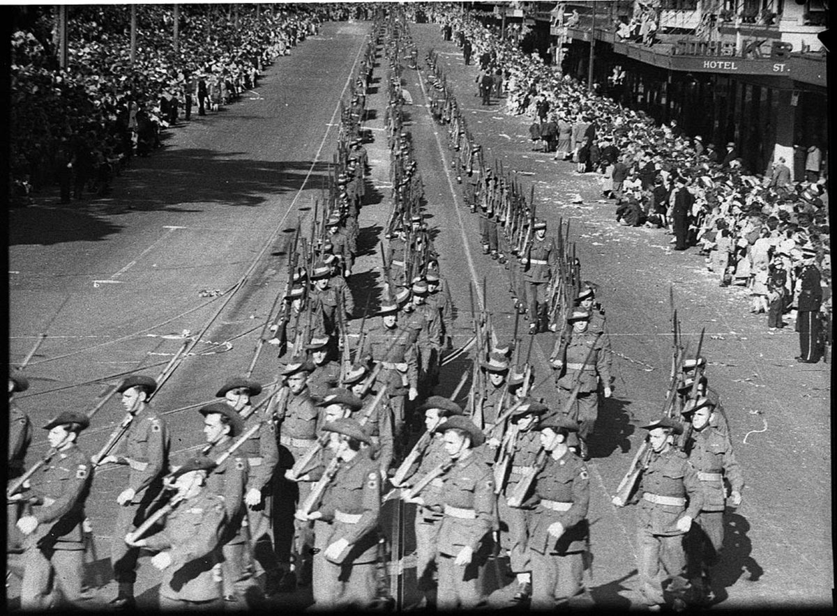 Victory Day procession (1946)
