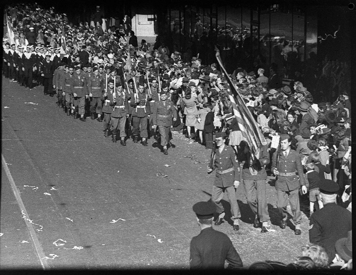 Victory Day procession (1946)