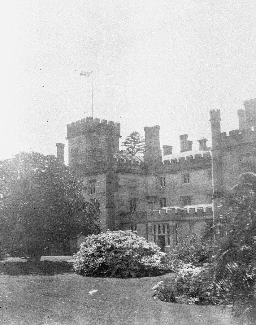 View of Government House, Sydney city centre (1934)