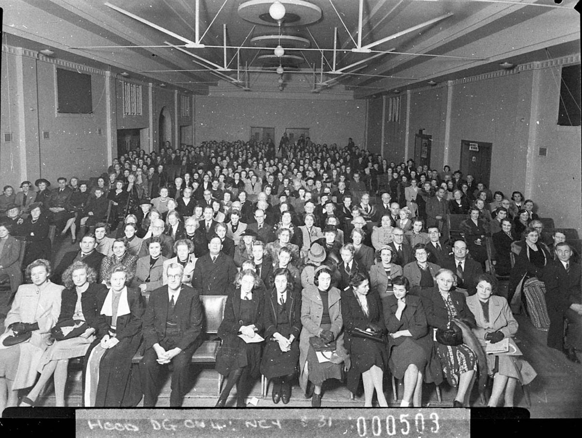 Violet Rogers Singers at Mosman Town Hall (1941)