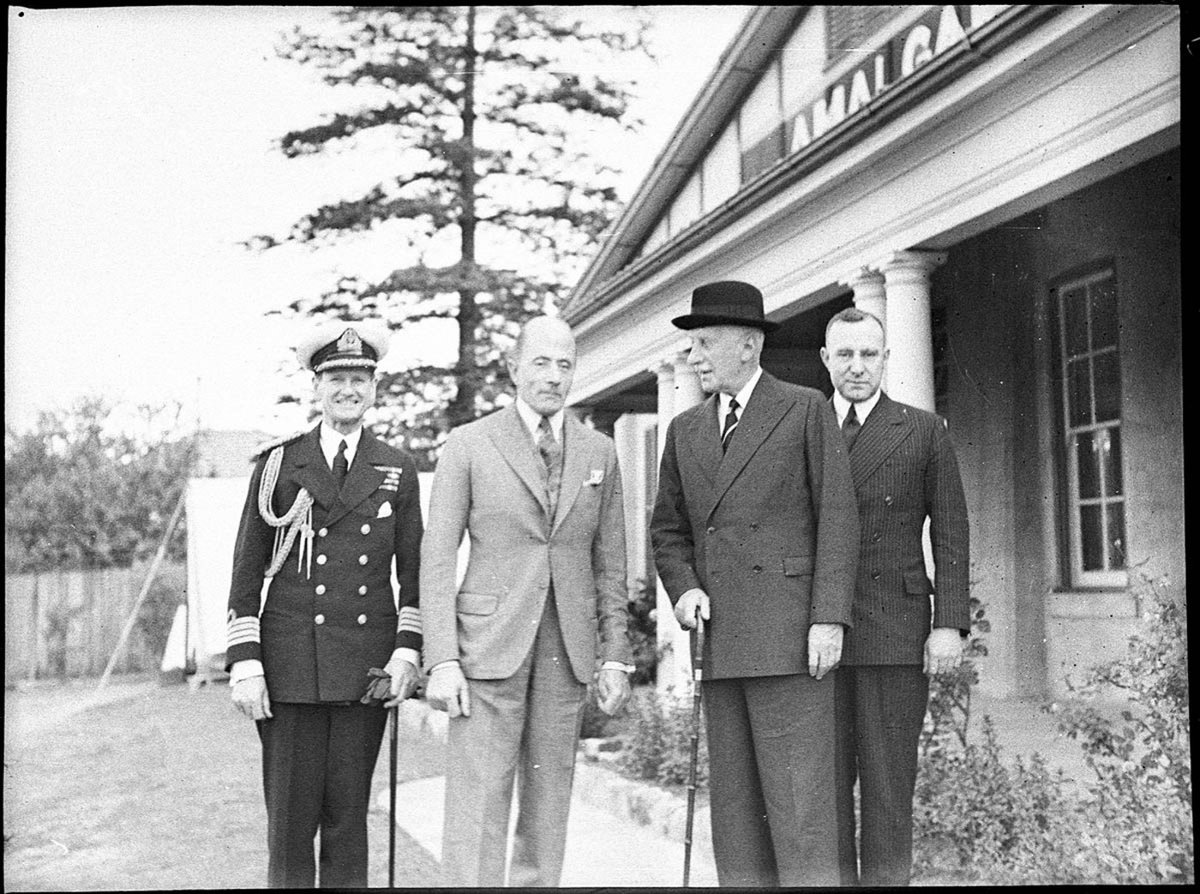 Visit to AWA works by Governor General, Ashfield (1939)