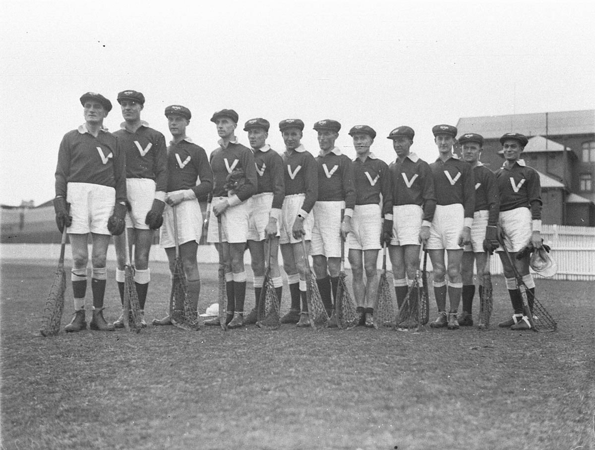 Visiting team Vancouver I think Ted Hood 1311988 (1933–34)