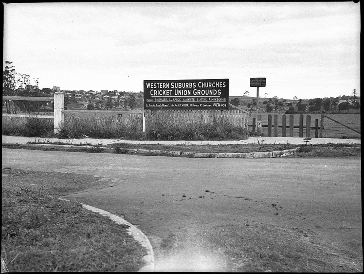 Western Suburbs Churches cricket ground (1944)