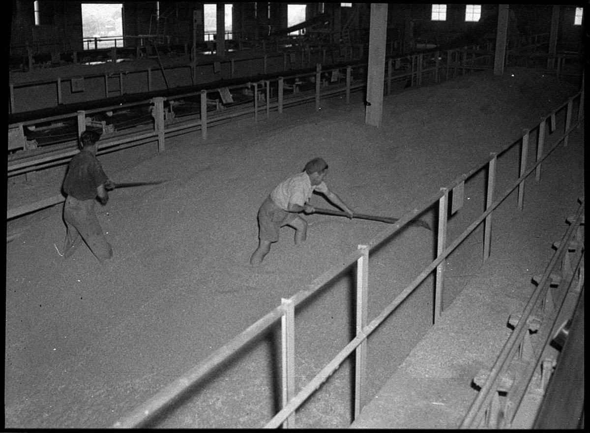 Wheat silos (1952)