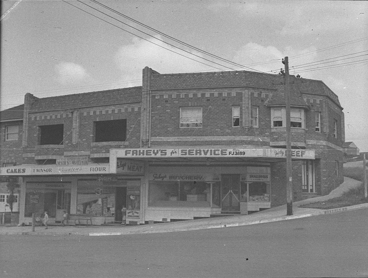 Winsor shops Maroubra (1948)