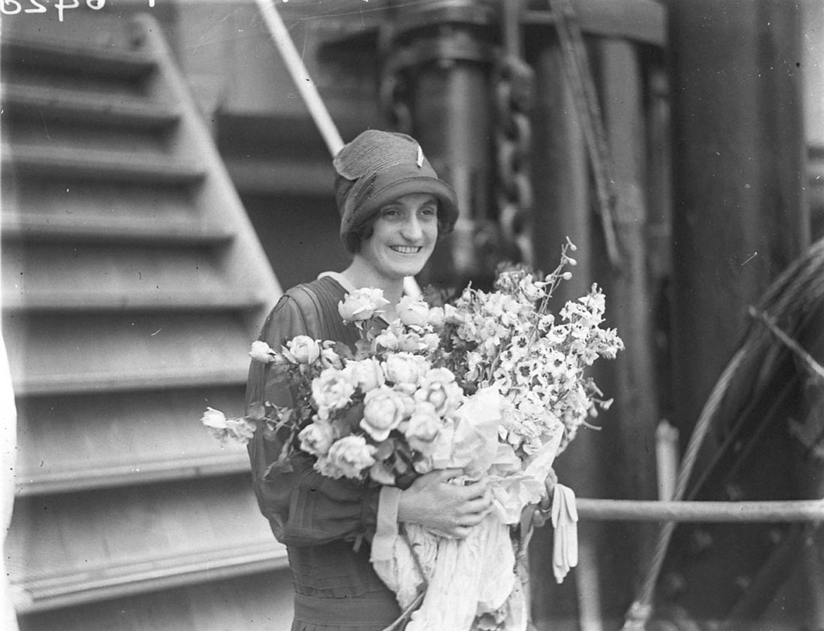 Woman passenger (1930s)