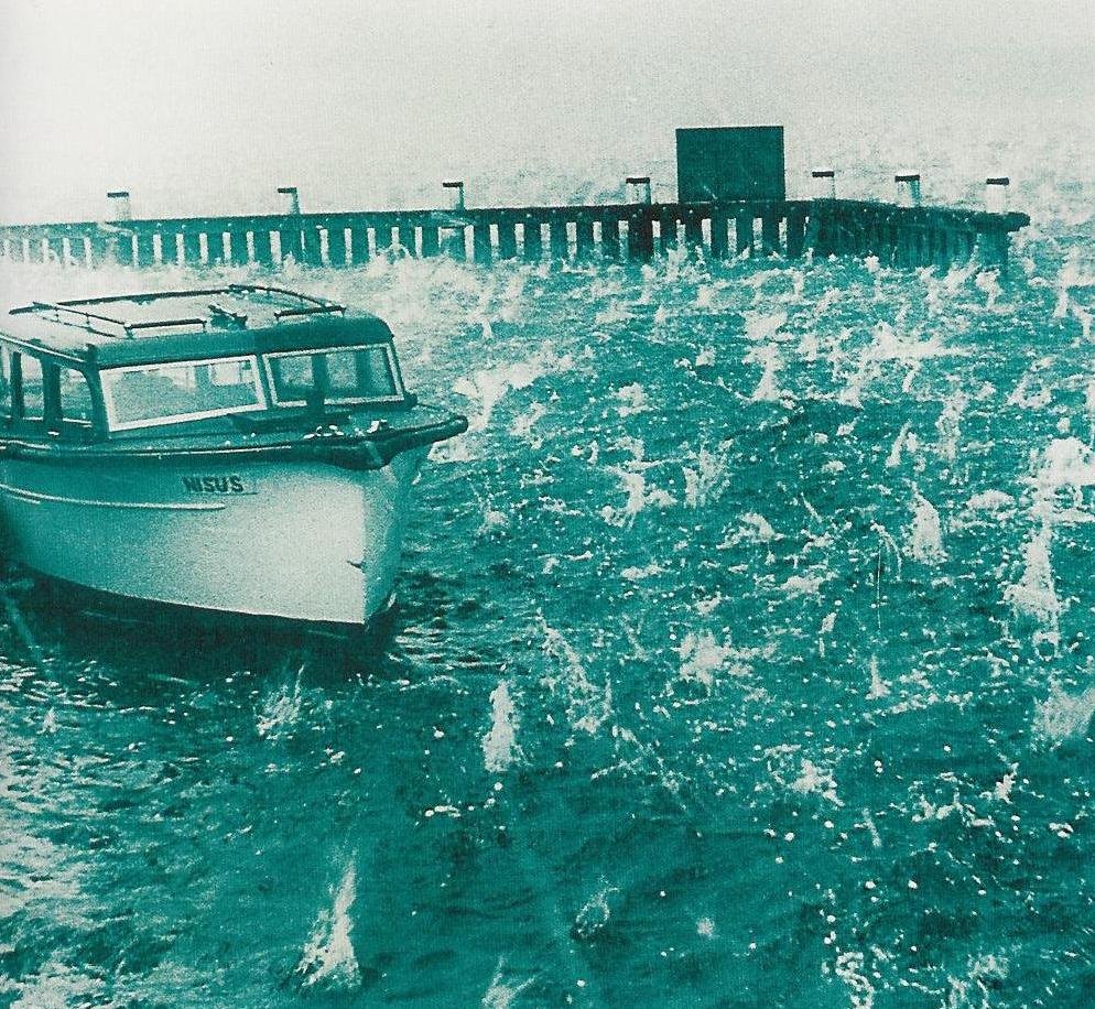 1947 Sydney hailstorm boat, Rose Bay