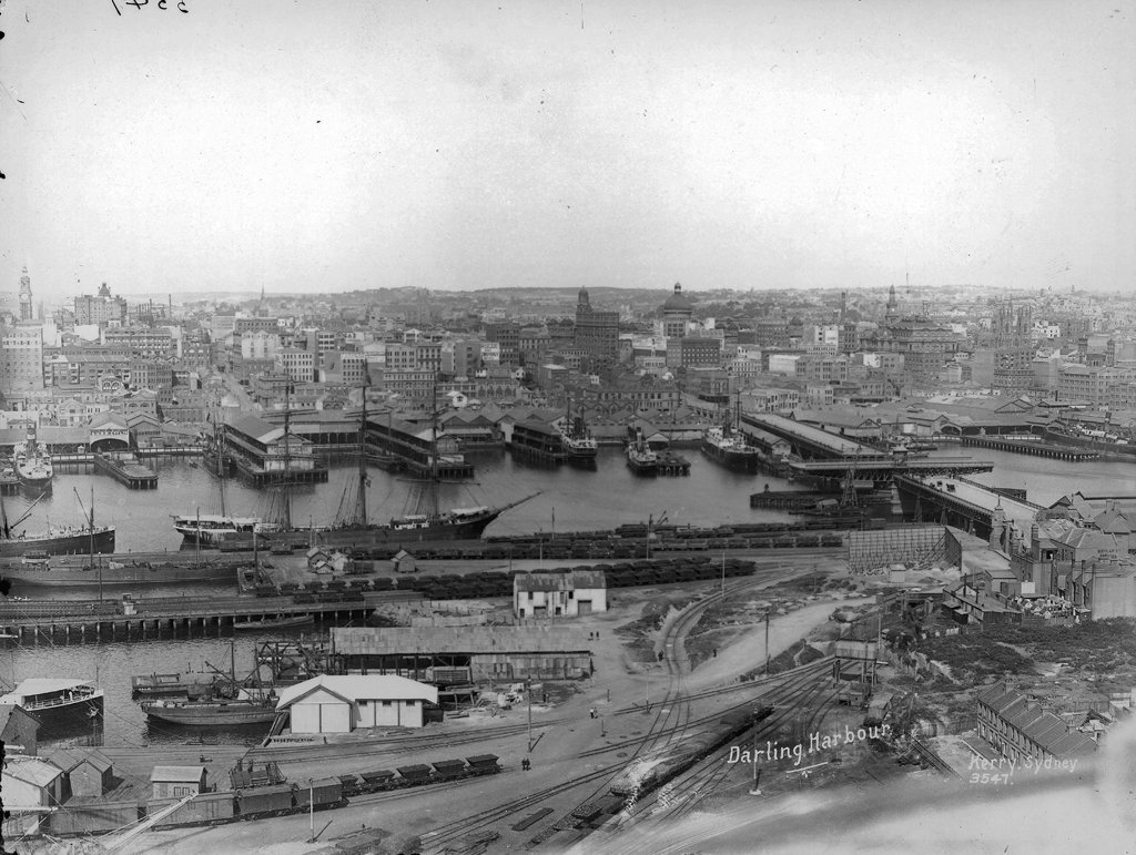 Darling Harbour, 1900
