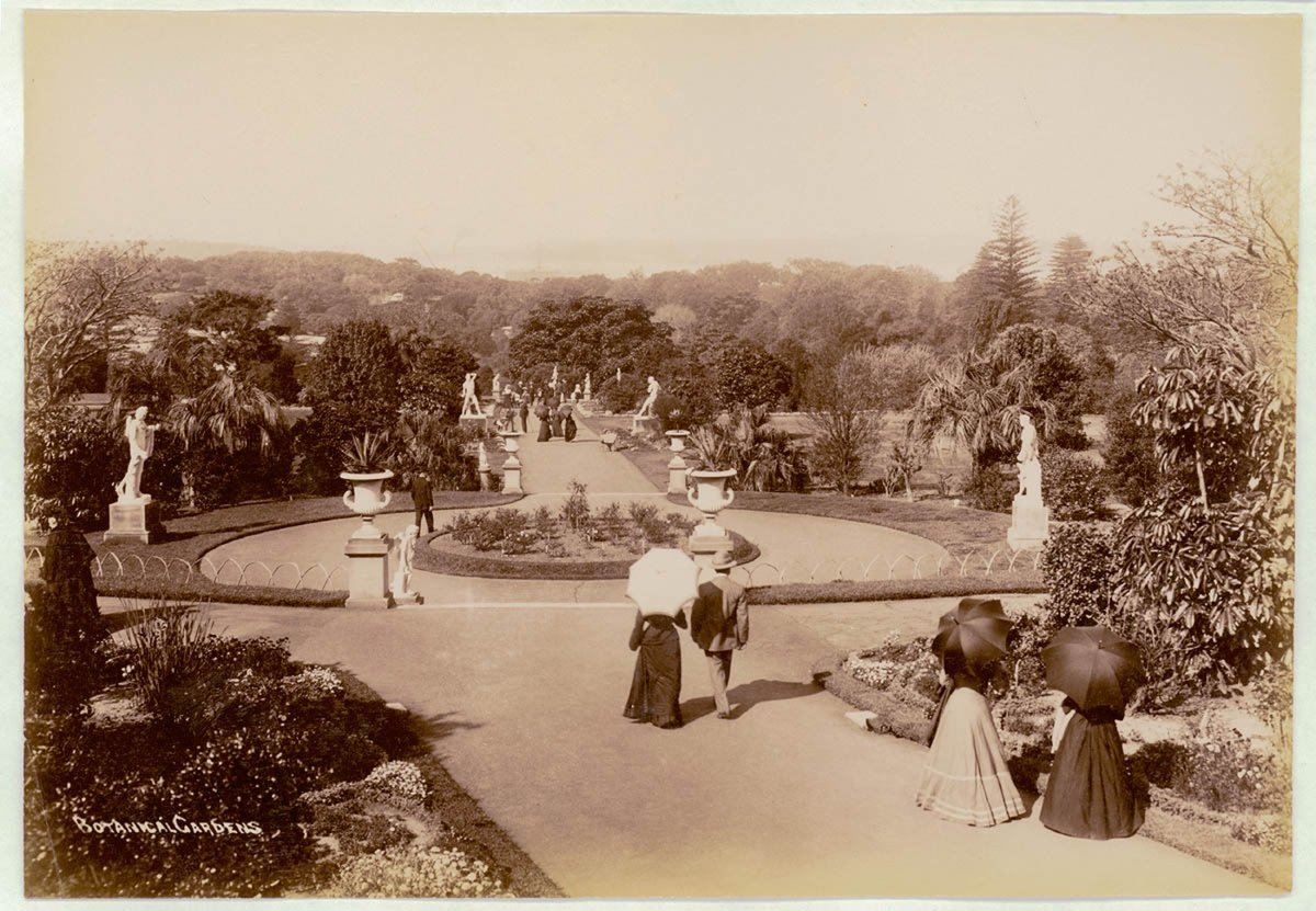 Botanical Gardens, Sydney, c. 1900-1910, Sydney city centre (1900–10)