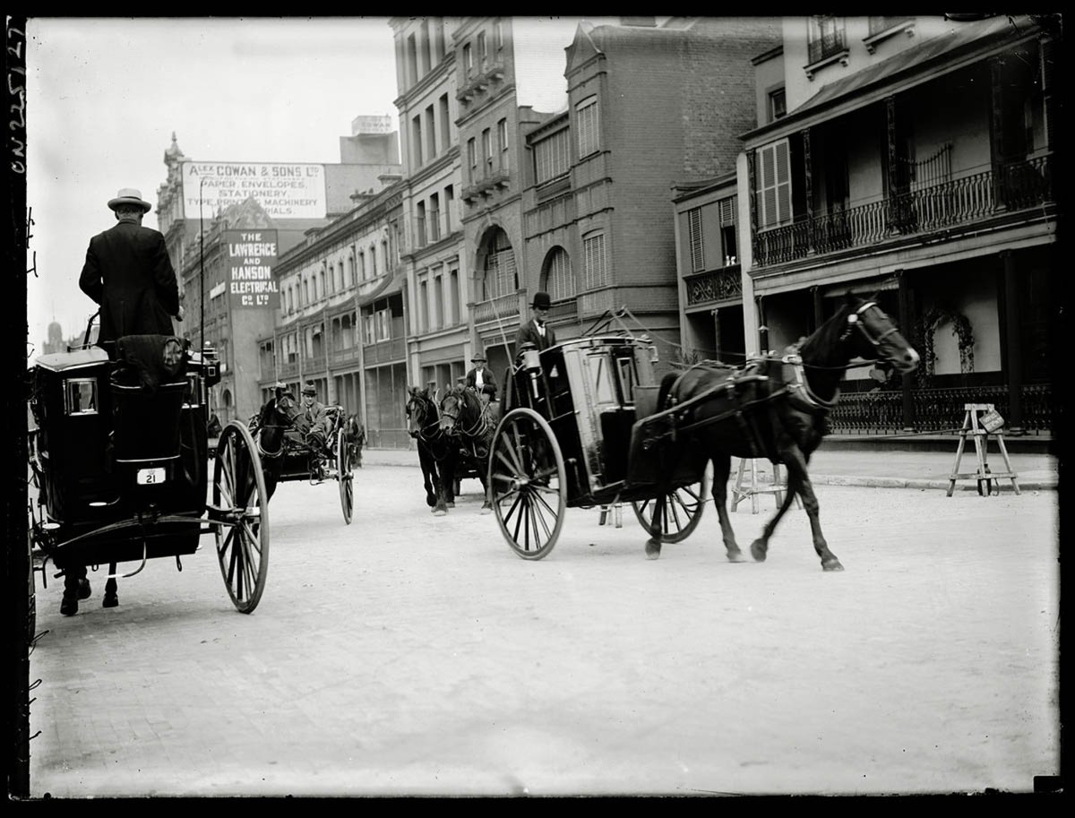 Streetscenes, from Frederick Danvers Power - photonegatives, 1898 - 1926, Sydney city centre (1898–1926)