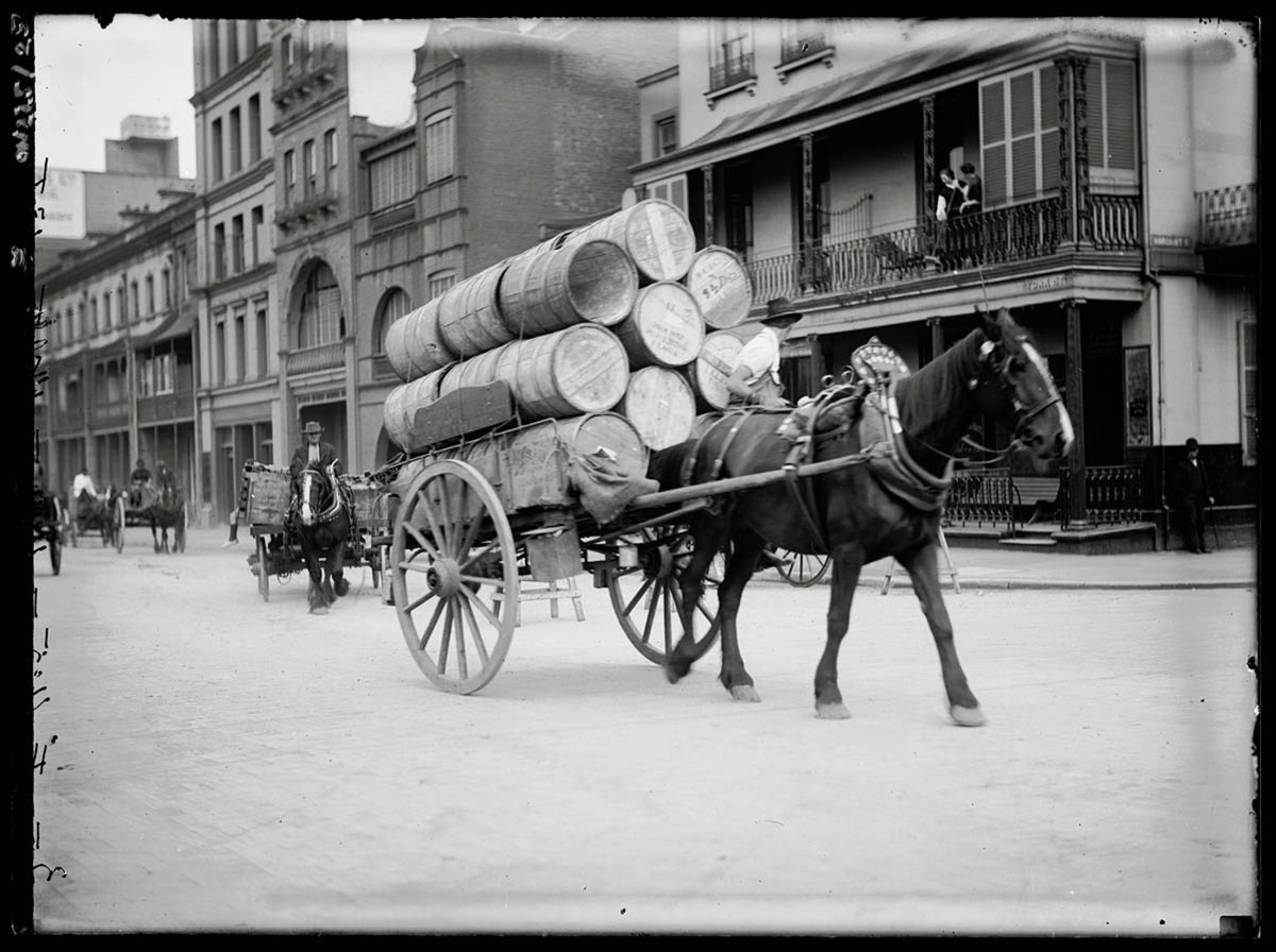 Streetscenes, from Frederick Danvers Power - photonegatives, 1898 - 1926, Sydney city centre (1898–1926)