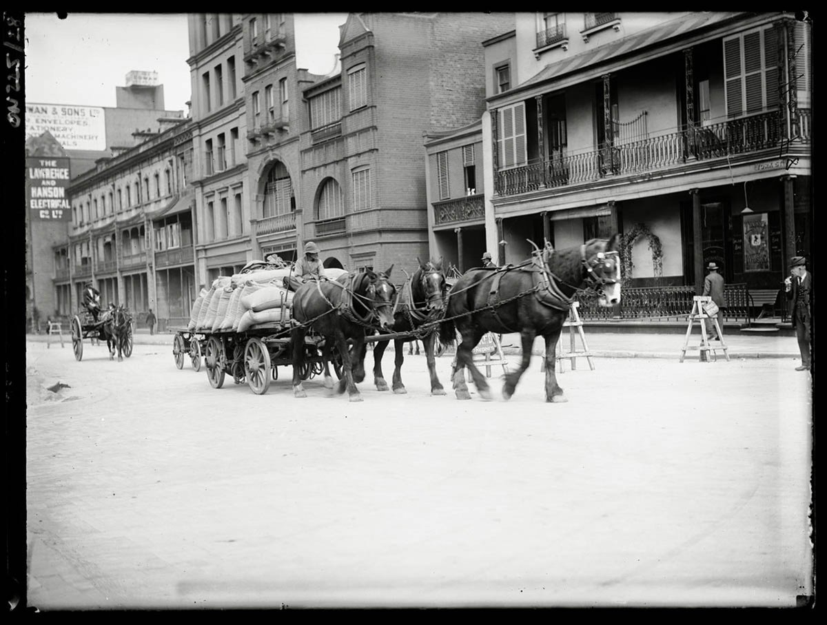 Streetscenes, from Frederick Danvers Power - photonegatives, 1898 - 1926, Sydney city centre (1898–1926)