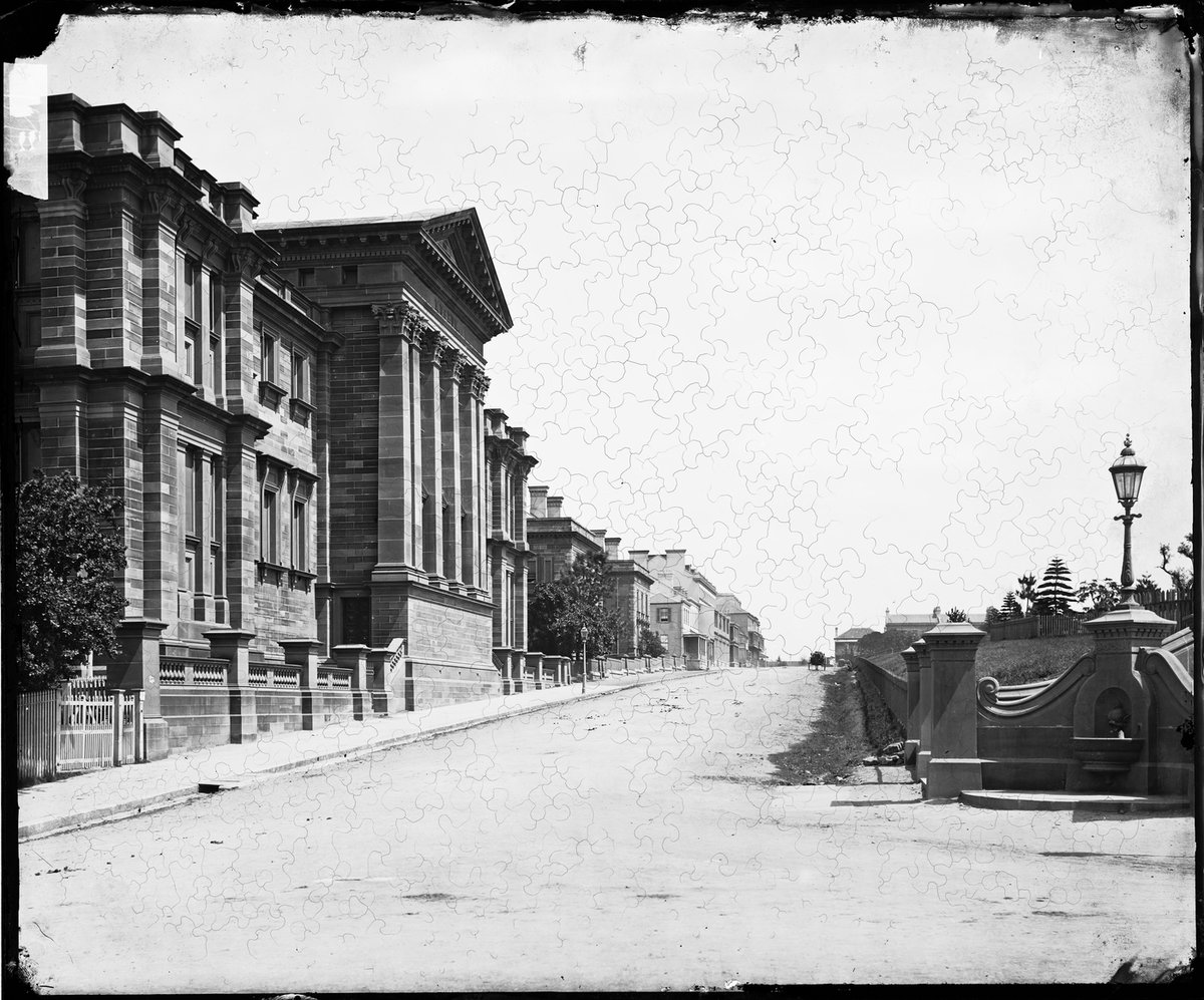 Australian Museum, College Street, Sydney, between 1870-1875 - photographer American and Australasian Photographic Co, Sydney city centre (1872)