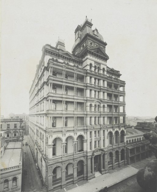 Hotel Australia, Sydney, 1903 - photographer Kerry and Co, Sydney city centre