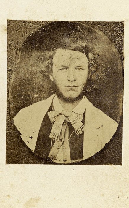 Ben Hall, 1863 - (carte de visite copy photograph) Freeman Brothers, Sydney