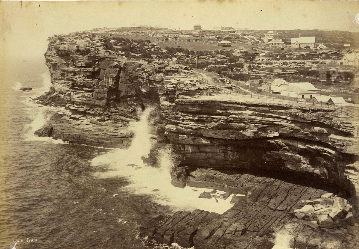 The Gap, Sydney, 188- - photographer unknown (1880)