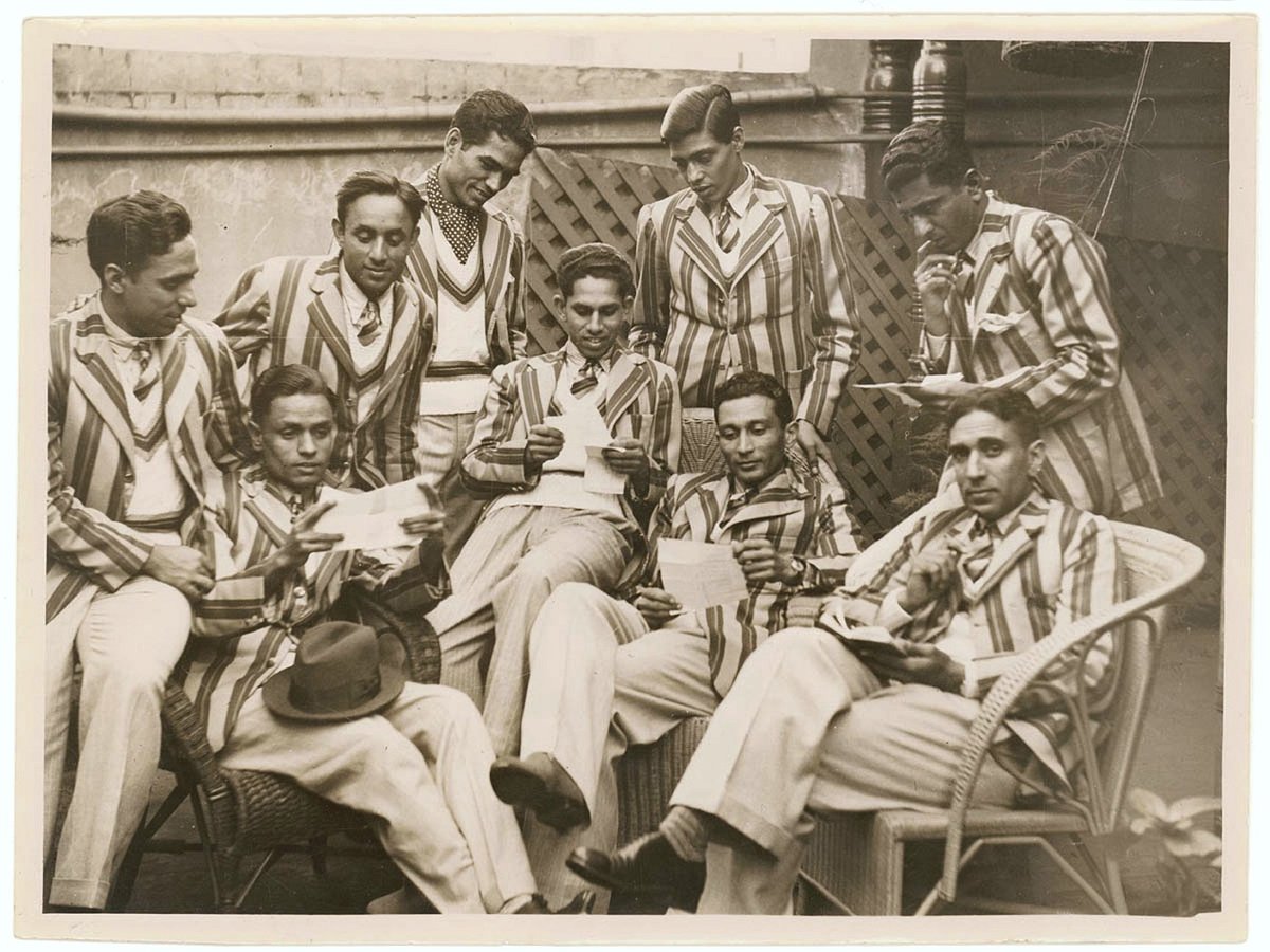 Manavadar State Men's Hockey Team, Sydney, June 1938 - photographer Sam Hood