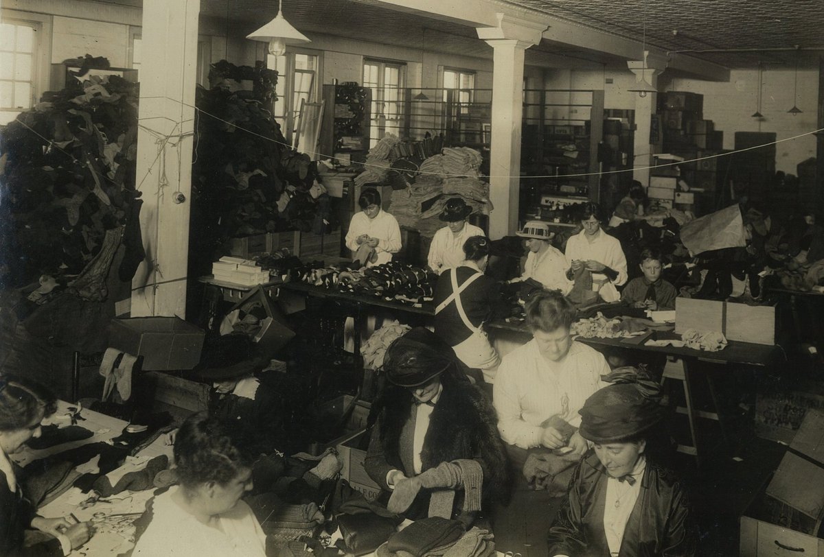 A section of the depot, "War Chest" Sock Appeal, Sydney, May 1917 - photographer G. A. Hills