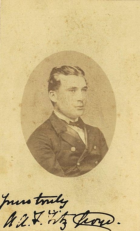 Lieutenant Adolphus August Frederick FitzGeorge, of H.M.S. Galatea, 1868 - photographer Montagu Scott of Sydney