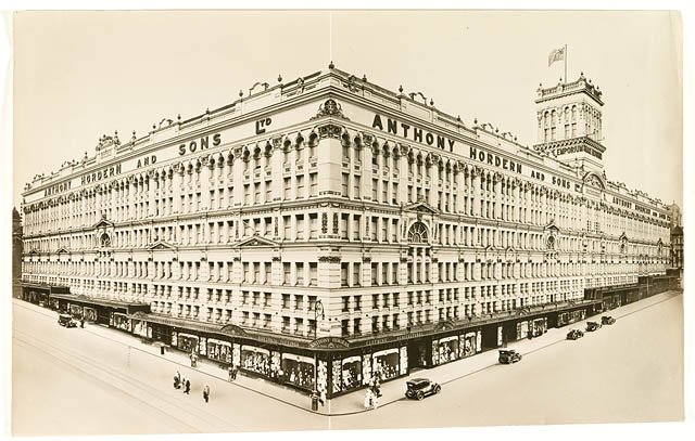 Anthony Hordern and Sons Palace Emporium, Brickfield Hill, Sydney, 1935, Sydney city centre
