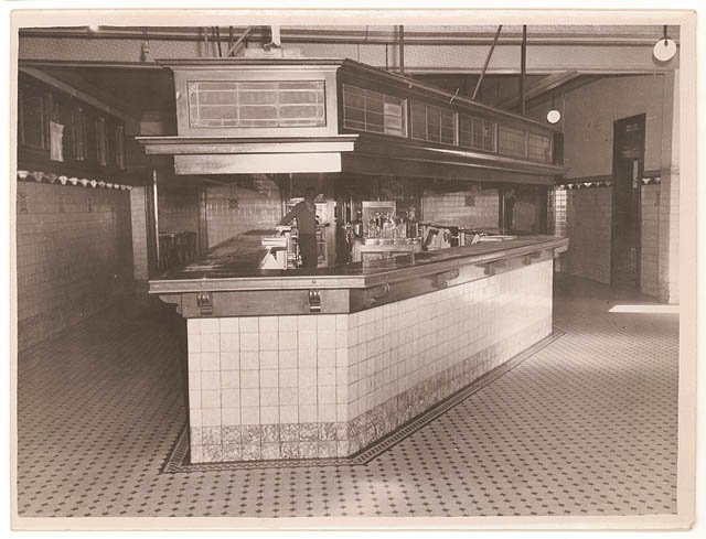 Public bar, c. 1930s, by Sam Hood (1925–55)