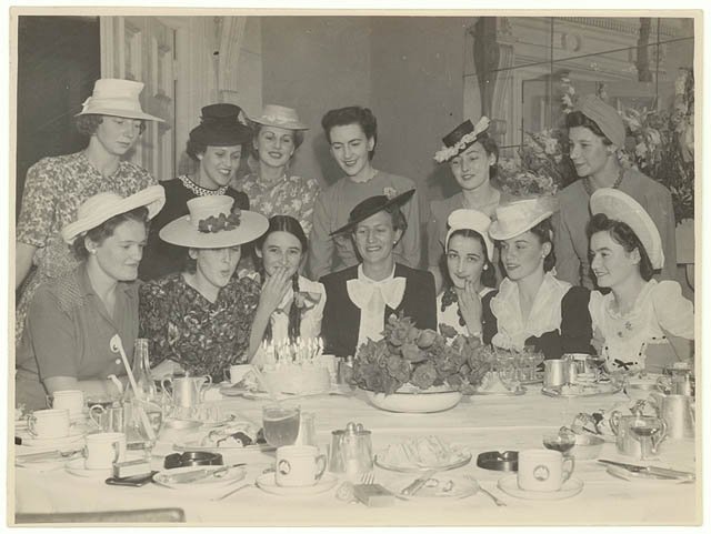 Birthday party c. 1930s - Sam Hood, Sydney city centre
