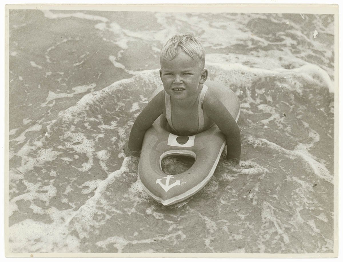 David Cant, aged 3, Nielsen Park, Sydney, n.d. - Sam Hood, Vaucluse (1930s)