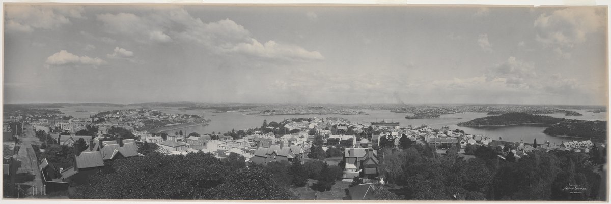 Bennelong Point, Circular Quay and Dawes Point, 1904