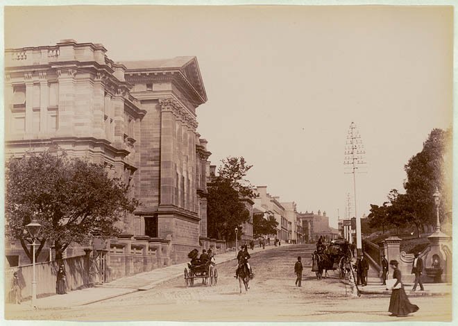 College Street, Sydney (Australian Museum), c. 1900-1910 - Star Photo Co, Sydney city centre (1900–10)