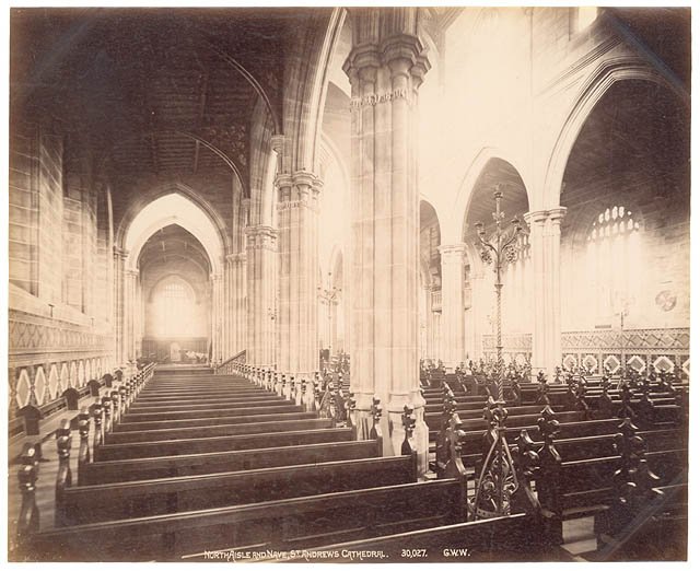 St Andrew's Cathedral, Sydney, 1892-3 - Fred Hardie, Sydney city centre