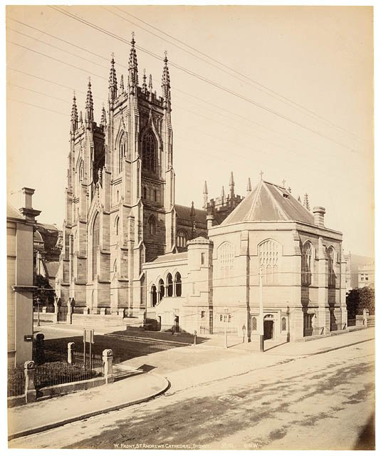 St Andrew's Cathedral, Sydney, 1892-3 - Fred Hardie, Sydney city centre