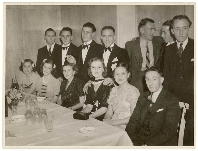 Men and women at ball, 1930s - Sam Hood