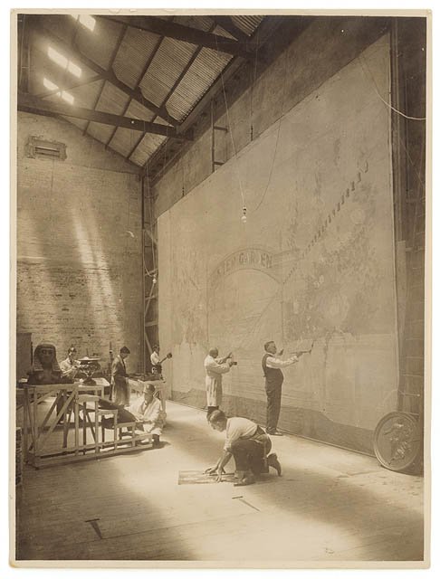 Painting backdrop, Sydney, ca. 1930s - by Sam Hood (1920–50)
