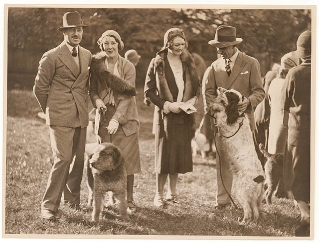 The rich with their dogs, ca. 1925-ca. 1945 - by Sam Hood (1925–45)