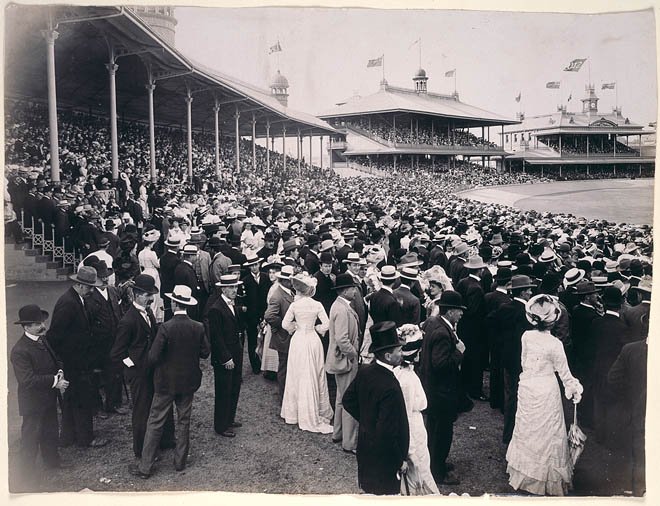 Sydney Cricket Ground, Saturday 14 December 1901 - by unknown photographer, Alexandria (1900)